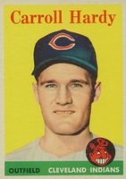 1958 Topps #446 Carroll Hardy Short Print Baseball Card