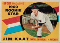 1960 Venezuela Topps #136 Jim Kaat Baseball Card