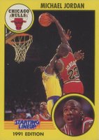 1991 Kenner Starting Line-Up #12 Michael Jordan Jumping Basketball Card