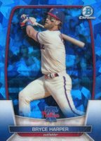 2023 Bowman Chrome Sapphire Edition #97 Bryce Harper Baseball Card