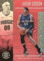 2019 Panini Illusions #107 Aaron Gordon Trophy Collection Ruby Basketball Card
