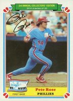 1983 Drake's #24 Pete Rose Baseball Card