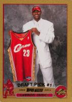 2003 Topps #221 LeBron James Gold Basketball Card
