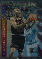 1996 Topps Mystery Finest  #M14 Michael Jordan Basketball Card