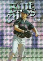 1997 Finest Embossed #286 Todd Helton Refractor Baseball Card