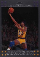 2007 Topps Chrome #106 Magic Johnson Basketball Card