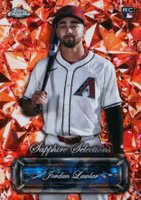 2024 Topps Chrome Sapphire Sapphire Selections #SS6 Jordan Lawlar Orange Baseball Card