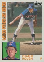 1984 Topps #118 Charlie Hough Baseball Card
