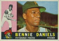 1960 Topps #91 Bennie Daniels Baseball Card