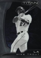 2022 Panini Chronicles Titan #20 Mike Trout Baseball Card