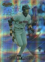1997 Bowman's Best Preview #BBP3 Barry Bonds Atomic Refractor Baseball Card