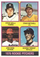 1976 Topps #591 Rookie Pitchers Baseball Card