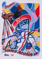 2021 Topps PROJECT70 #130 Ronald Acuna Jr. Baseball Card