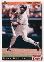 1992 Upper Deck #717 Tony Gwynn Baseball Card