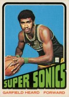1972 Topps #98 Garfield Heard Basketball Card