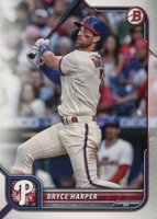 2022 Bowman #16 Bryce Harper Baseball Card