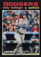 2020 Topps Heritage #257 Cody Bellinger Action Baseball Card