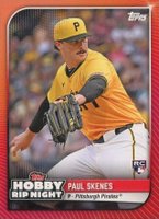 2024 Topps Hobby RIP Night #38 Paul Skenes Red Baseball Card