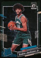 2023 Panini Donruss Optic #249 Andre Jackson Jr. Black Velocity Basketball Card