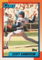 1990 Topps Tiffany #67 Scott Sanderson Baseball Card