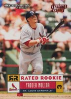 2005 Donruss #54 Yadier Molina Press Proof Red Baseball Card