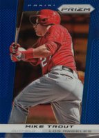 2013 Panini Prizm #159 Mike Trout Blue Prizm Baseball Card
