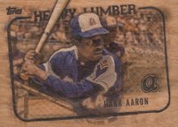 2023 Topps Heavy Lumber #HL37 Hank Aaron Series 2 Baseball Card