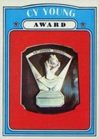 1972 Topps #623 Cy Young Award Baseball Card