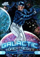 2024 Topps Chrome Cosmic Galactic Greatness #13 Ichiro Black Eclipse Baseball Card