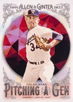 2022 Topps Allen & Ginter Pitching A Gem #PAG7 Nolan Ryan Baseball Card