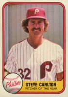 1981 Fleer #6 Steve Carlton Baseball Card