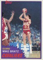 1981 Topps #71 Mike Bratz Mid-West Basketball Card