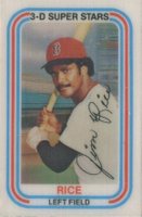 1976 Kellogg's #10 Jim Rice Baseball Card