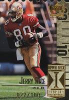 1999 Upper Deck Century Legends #51 Jerry Rice Century Collection Football Card