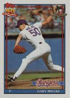 1991 Topps Desert Shield #54 Gary Mielke Baseball Card