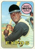 1969 Topps #236 Manny Mota Baseball Card