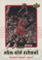 1999 Upper Deck Retro Old/New School #S1 Michael Jordan Basketball Card