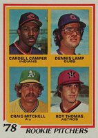 1978 Topps #711 Rookie Pitchers Baseball Card