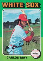 1975 Topps #480 Carlos May Baseball Card