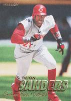 1997 Fleer #650 Deion Sanders Baseball Card