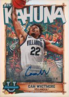 2022 Bowman Chrome University the Big Kahuna #TBK24 Cam Whitmore Autograph Basketball Card