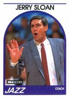 1989 Hoops #267 Jerry Sloan Basketball Card