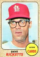 1968 O-Pee-Chee #46 Dave Ricketts Baseball Card