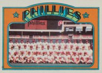 1972 Topps #397 Phillies Team Baseball Card