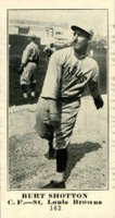 1916 Sporting News #163 Burt Shotton Baseball Card