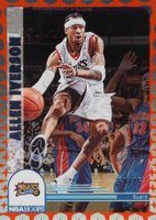 2022 Panini NBA Hoops #297 Allen Iverson Gravity Basketball Card