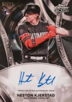 2024 Topps Chrome Black Super Futures Autographs #HK Heston Kjerstad Baseball Card
