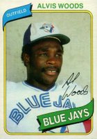 1980 Topps #444 Alvis Woods Baseball Card