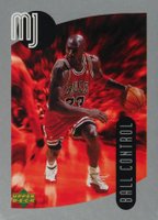 1998 Upper Deck International MJ Stickers #84 Michael Jordan Basketball Card