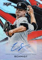 2021 Topps Fire Autographs #AVCS Clarke Schmidt Baseball Card